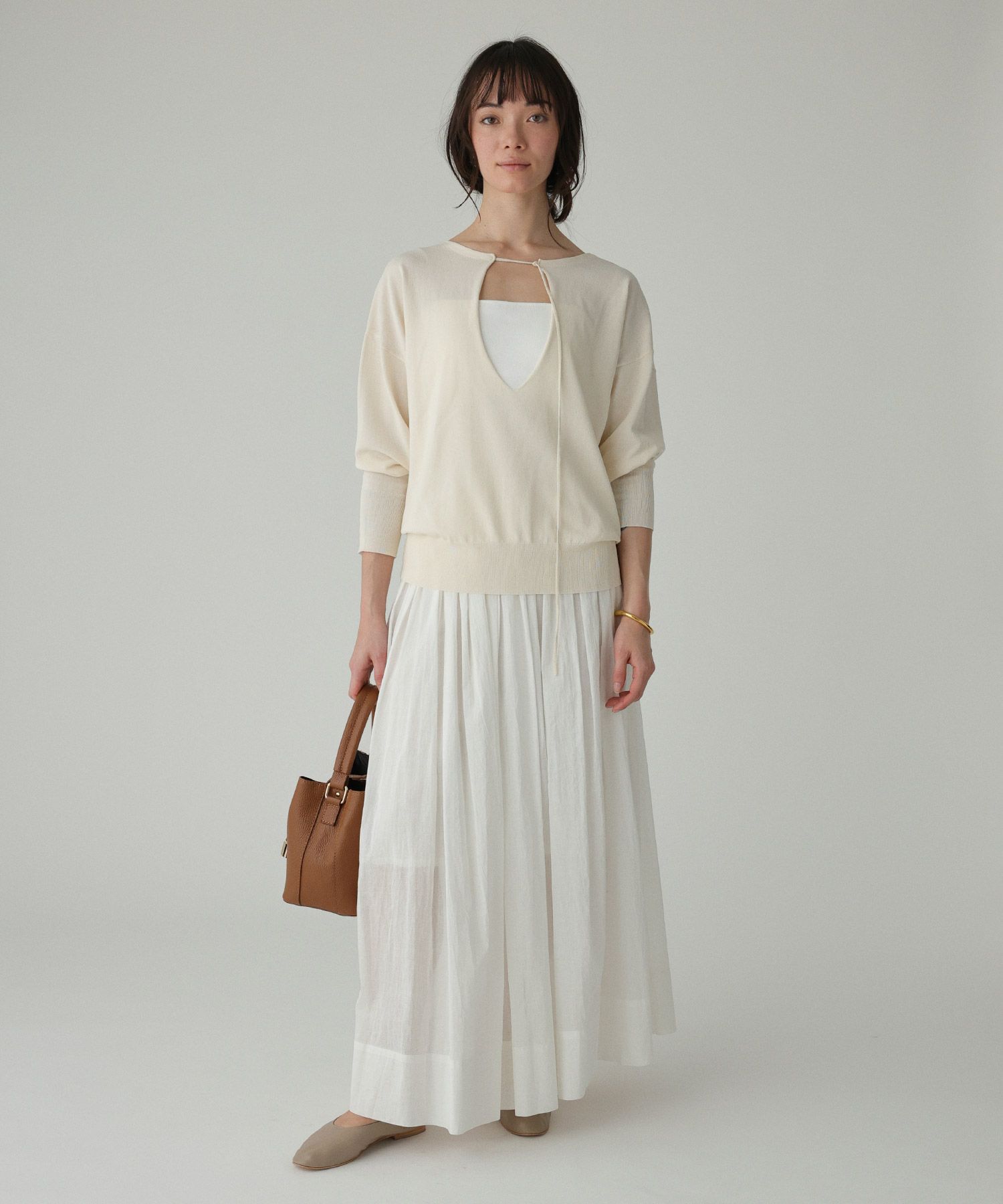 BABYLONE「2WAYスピンドルプルオーバー」|ニット・セーター|