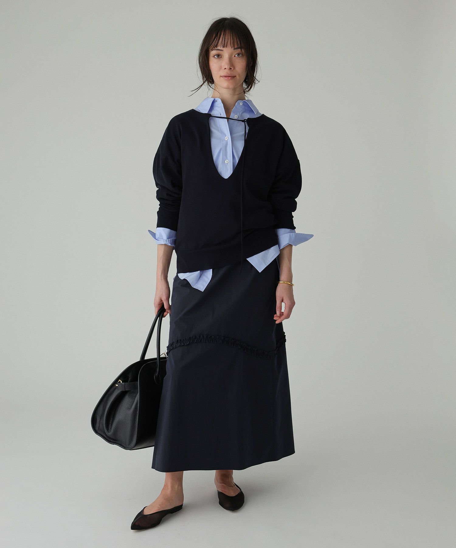 BABYLONE「2WAYスピンドルプルオーバー」|ニット・セーター|