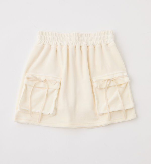  「【セットアップ可能】カットミニスカート」|スカート|