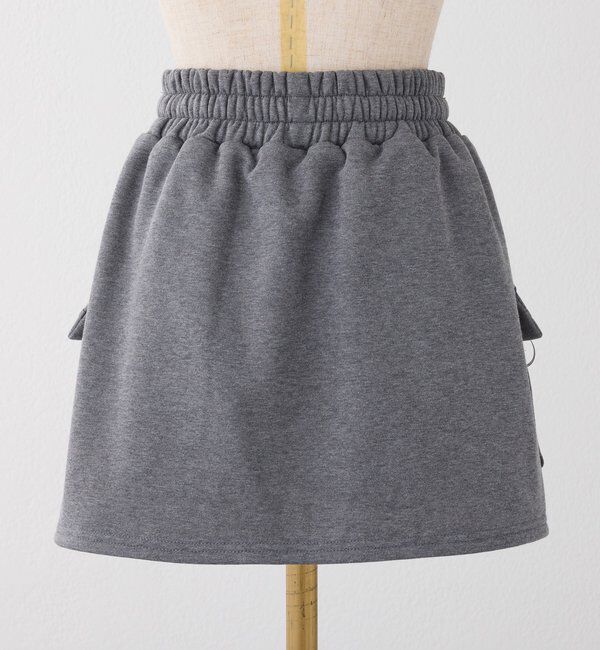  「【セットアップ可能】カットミニスカート」|スカート|