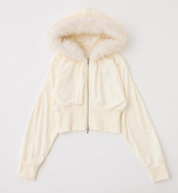  「【セットアップ可能】フェイクファーパーカー」|プルオーバー|