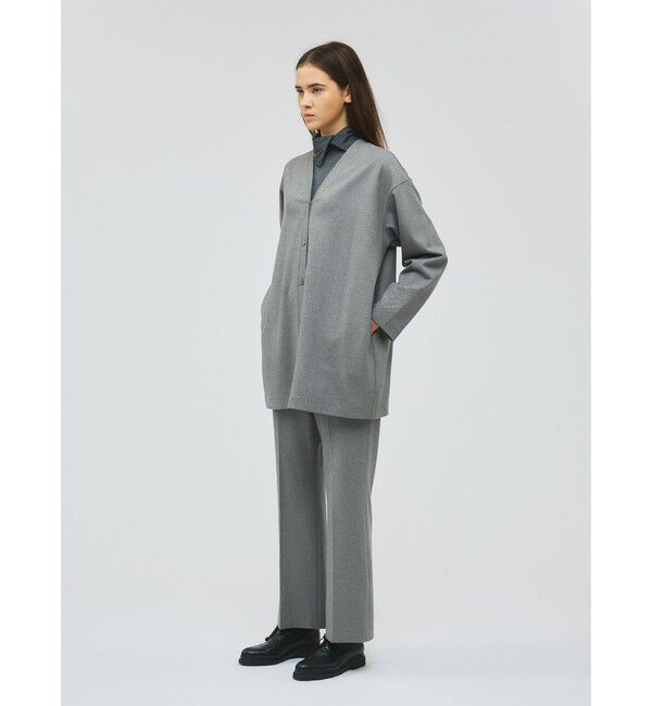 mizuiro ind「mizuiro ind Vネックカーディガン」|カーディガン|