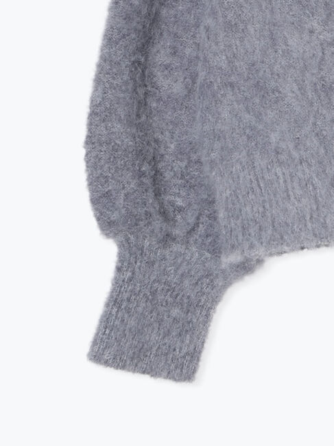 Samansa Mos2「リボン付きニットカーディガン」|カーディガン|