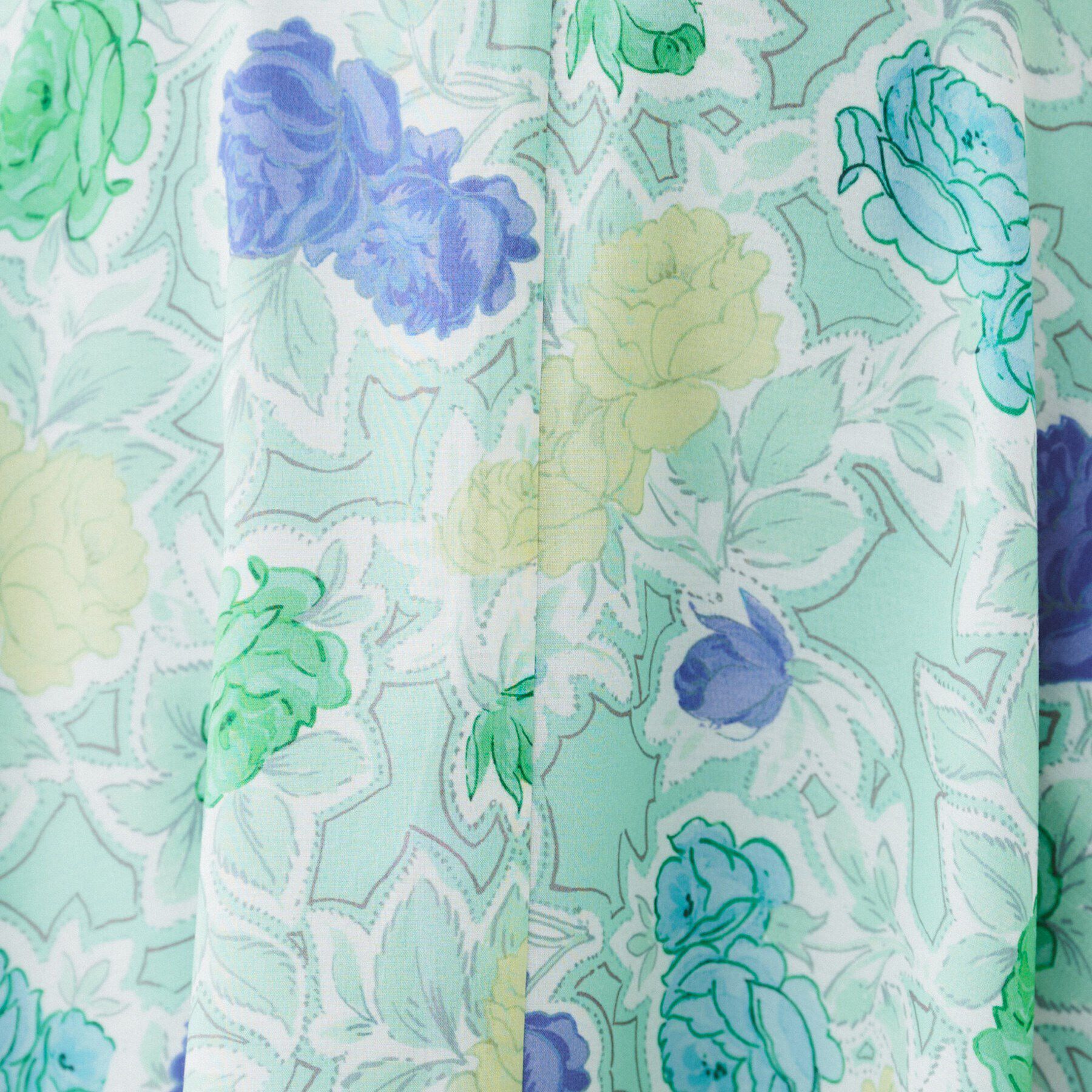 UNTITLED「【セットアップ可能】オールドフラワー プリントスカート」|スカート|