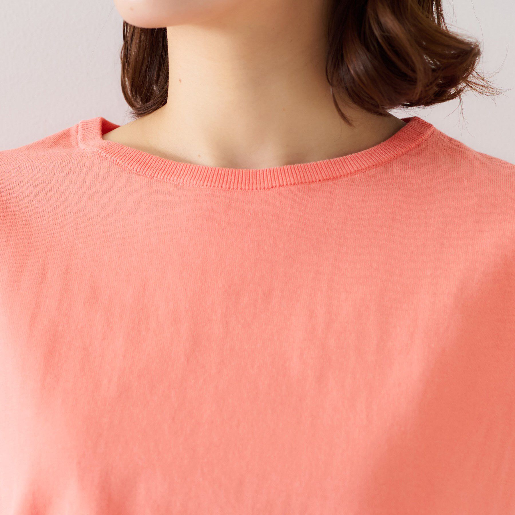 UNTITLED「【11色展開/コットン100/アンサンブル可能】 プルオーバーニット」|ニット・セーター|