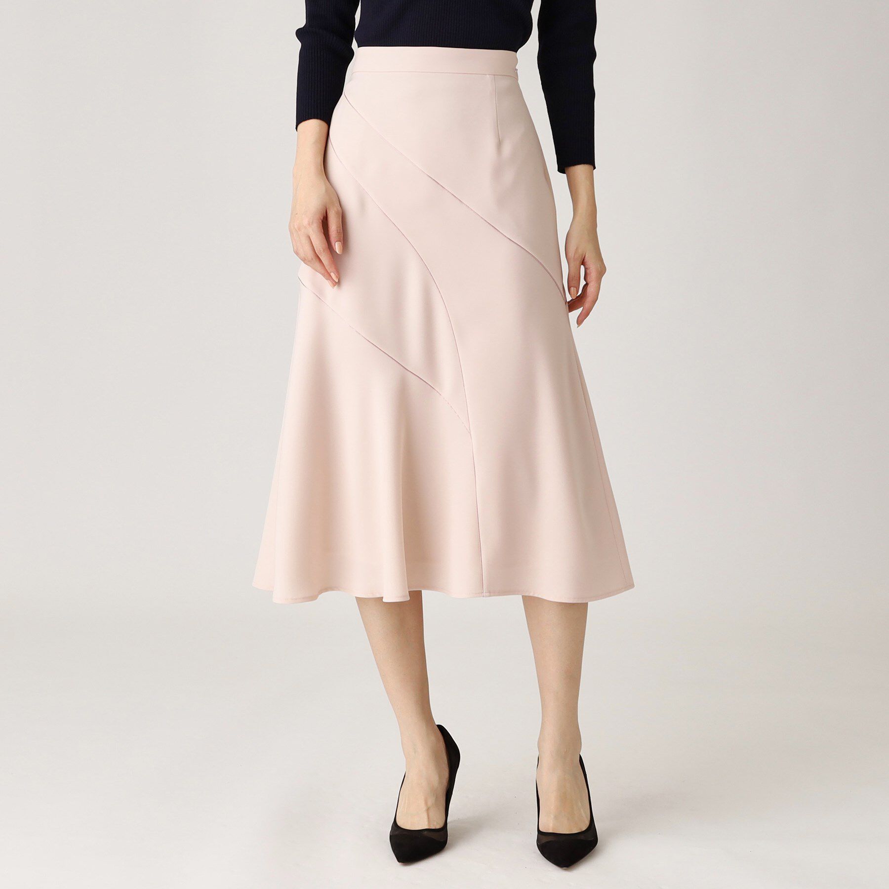 COUP DE CHANCE「【洗える／日本製】セミフレアスカート」|スカート|