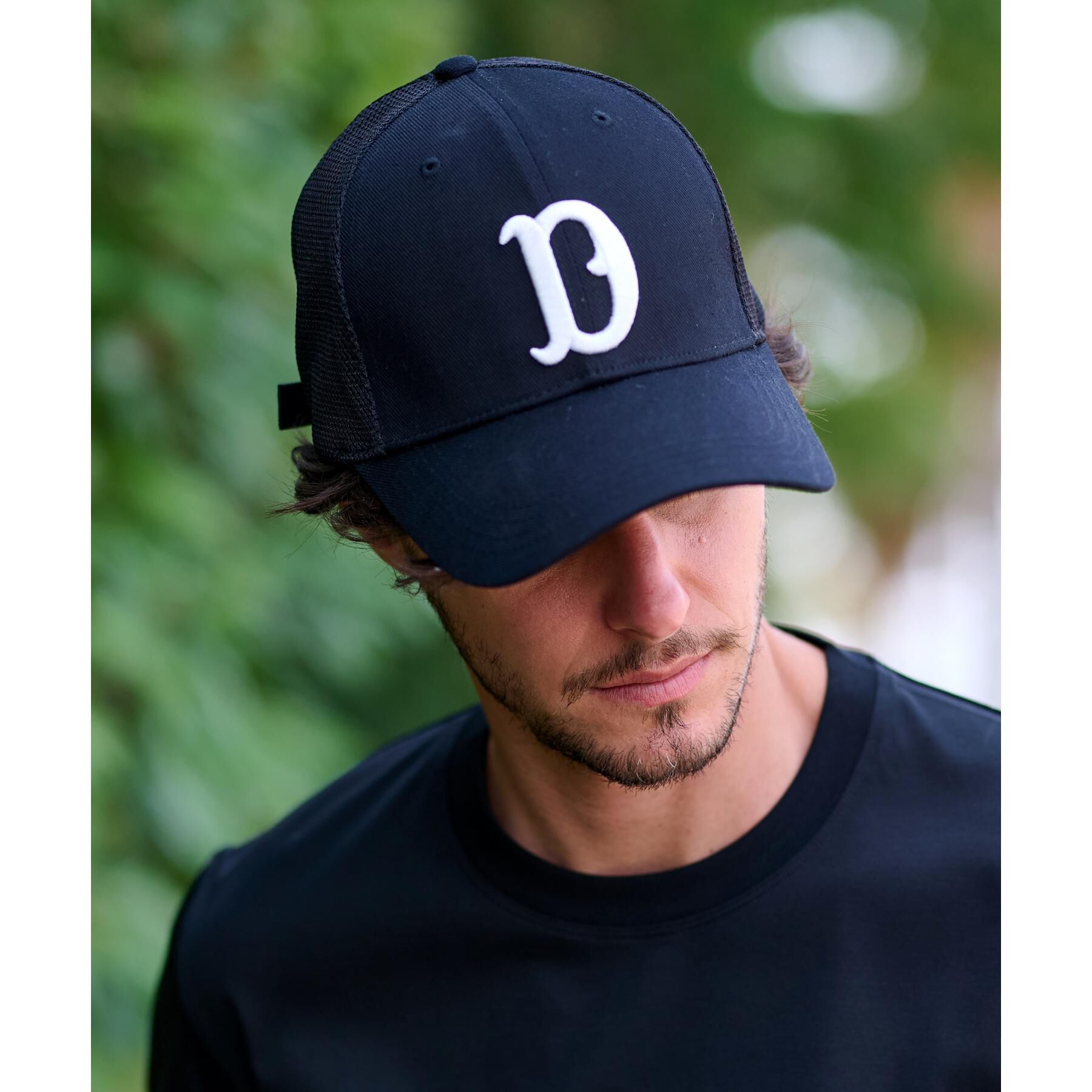 DRESSTERIOR「Dロゴキャップ」|キャップ・キャスケット|ネイビー(094)