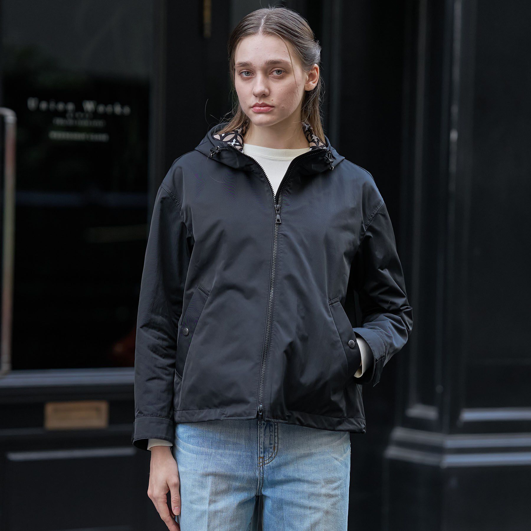 DRESSTERIOR「【撥水素材】撥水ツイル マウンテンパーカー」|ブルゾン・スタジャン|