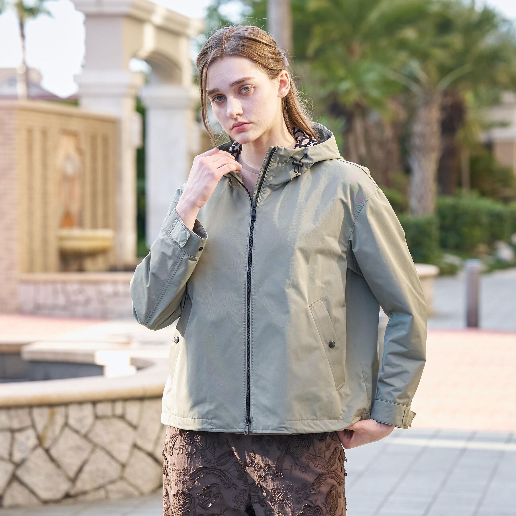 DRESSTERIOR「【撥水素材】撥水ツイル マウンテンパーカー」|ブルゾン・スタジャン|