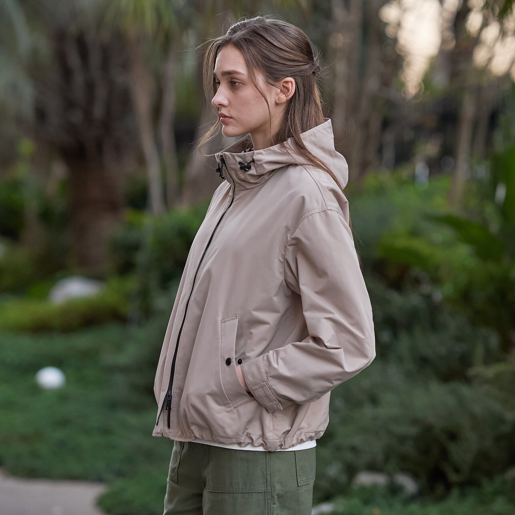 DRESSTERIOR「【撥水素材】撥水ツイル マウンテンパーカー」|ブルゾン・スタジャン|