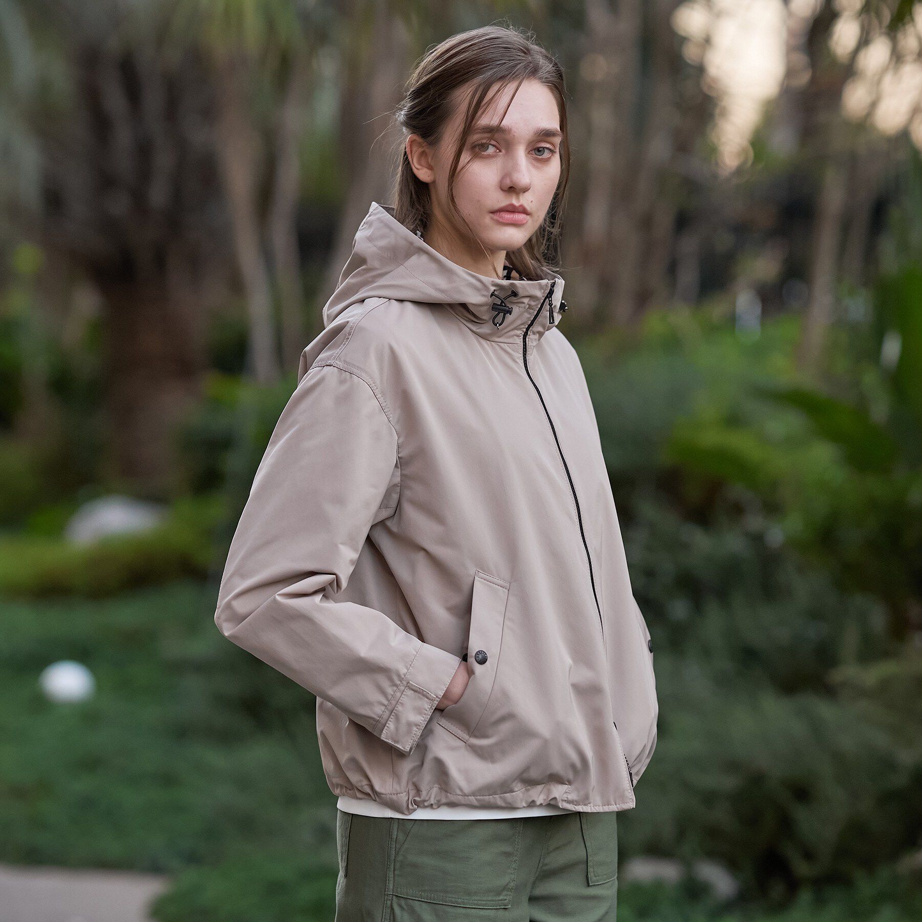 DRESSTERIOR「【撥水素材】撥水ツイル マウンテンパーカー」|ブルゾン・スタジャン|