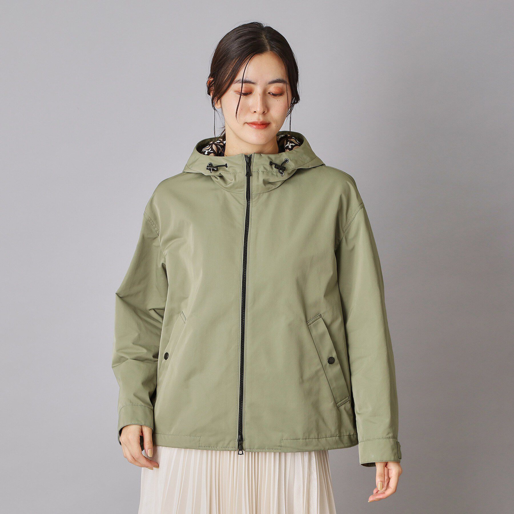 DRESSTERIOR「【撥水素材】撥水ツイル マウンテンパーカー」|ブルゾン・スタジャン|