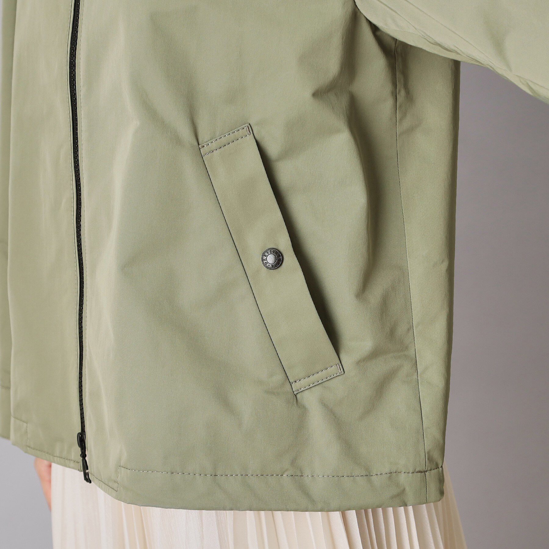 DRESSTERIOR「【撥水素材】撥水ツイル マウンテンパーカー」|ブルゾン・スタジャン|