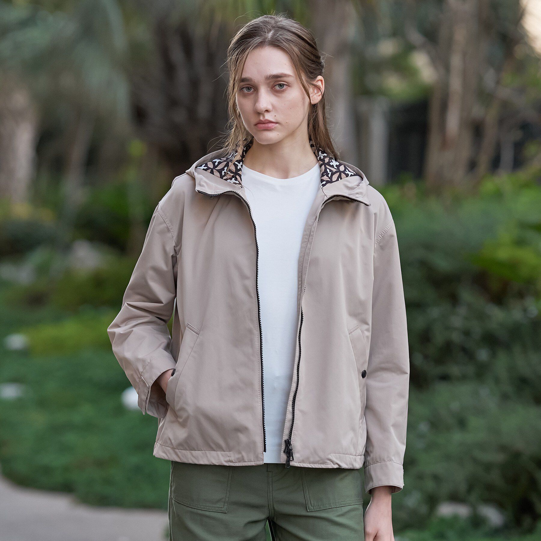 DRESSTERIOR「【撥水素材】撥水ツイル マウンテンパーカー」|ブルゾン・スタジャン|