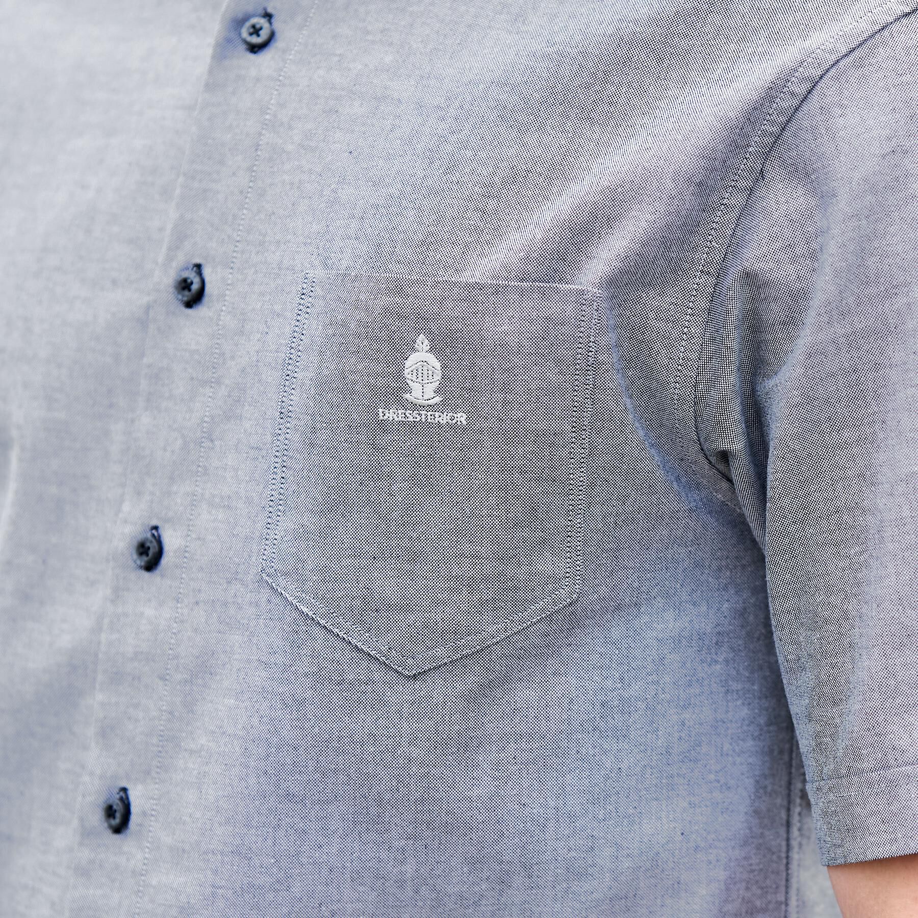 DRESSTERIOR「ナイトエンブロイ オックスシャツ」|シャツ・ブラウス|