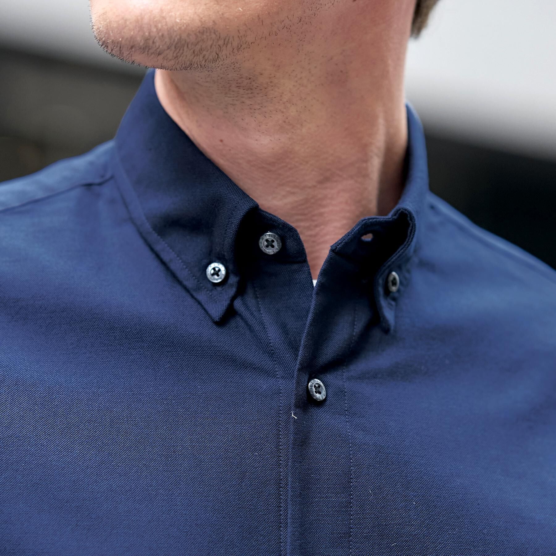 DRESSTERIOR「ナイトエンブロイ オックスシャツ」|シャツ・ブラウス|