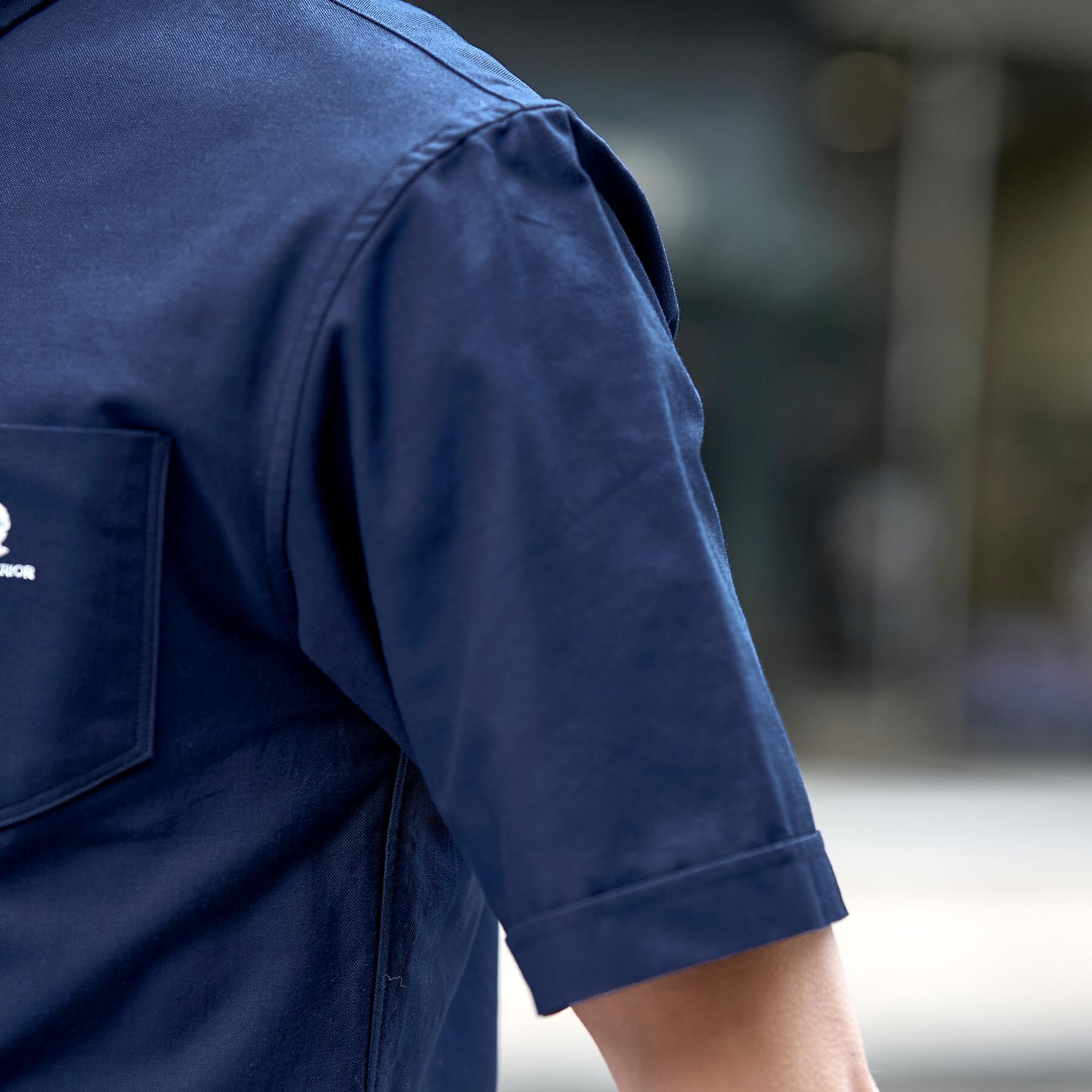 DRESSTERIOR「ナイトエンブロイ オックスシャツ」|シャツ・ブラウス|