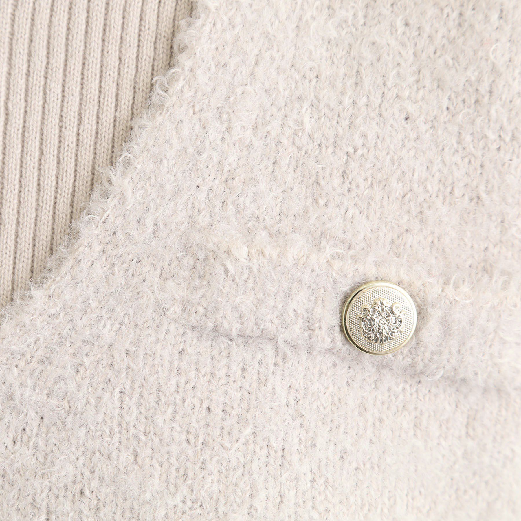 grove「【2点SET/体型カバー】一枚で決まる、ペプラムベスト&times;ニットワンピース」|ワンピース|