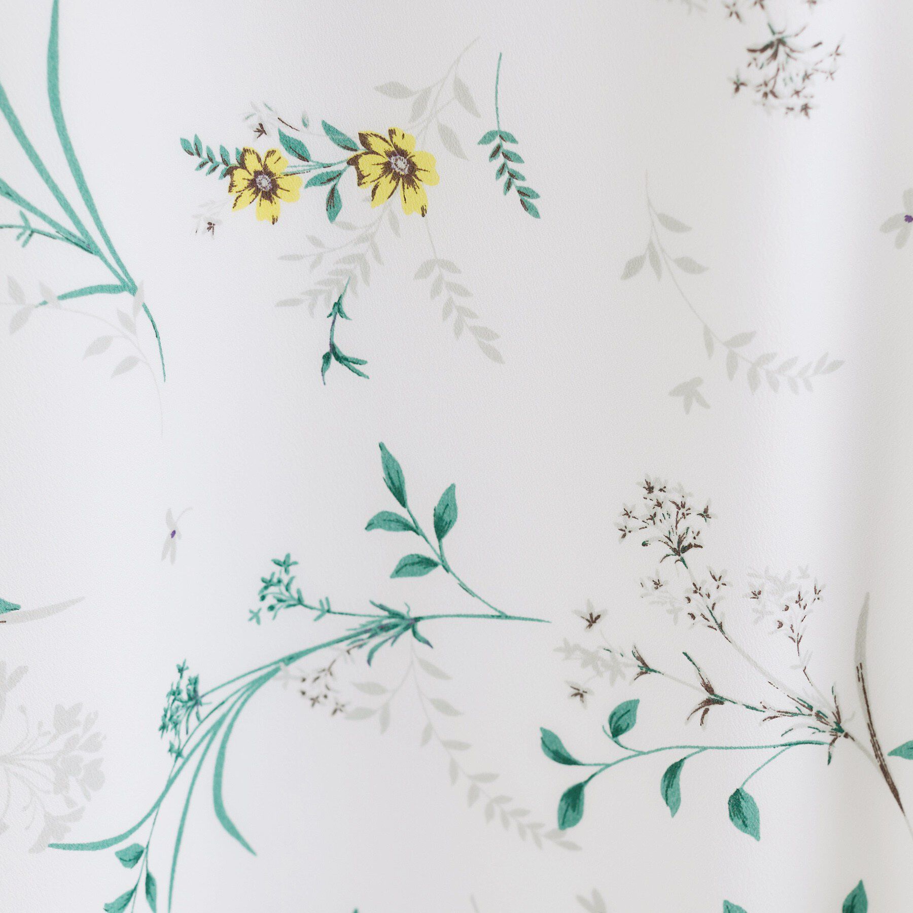 INDIVI「【SETUP可能】モダンフラワー柄フレアスカート」|スカート|