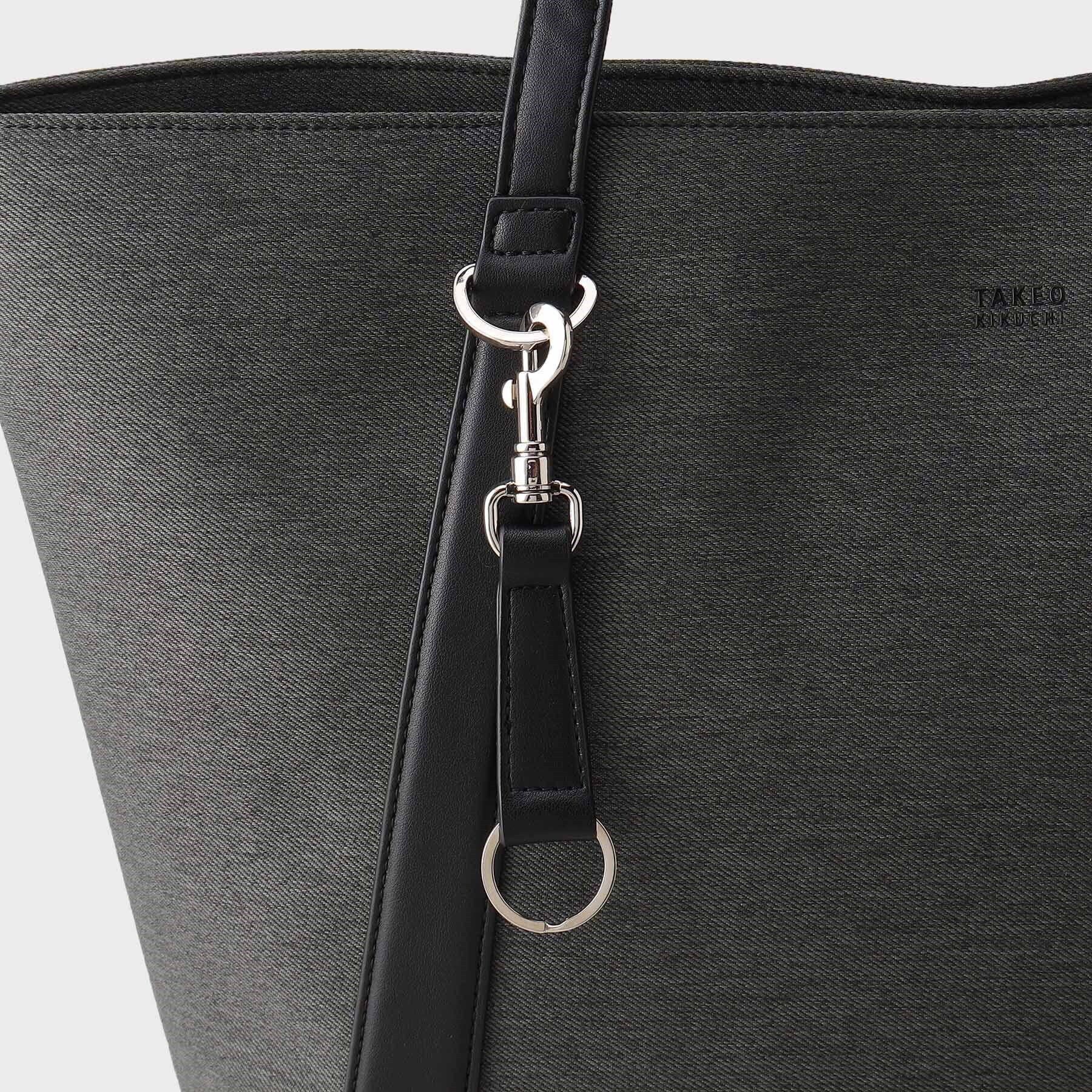 TAKEO KIKUCHI「【キーリング付】メランジ　大人トートバッグ」|トートバッグ|