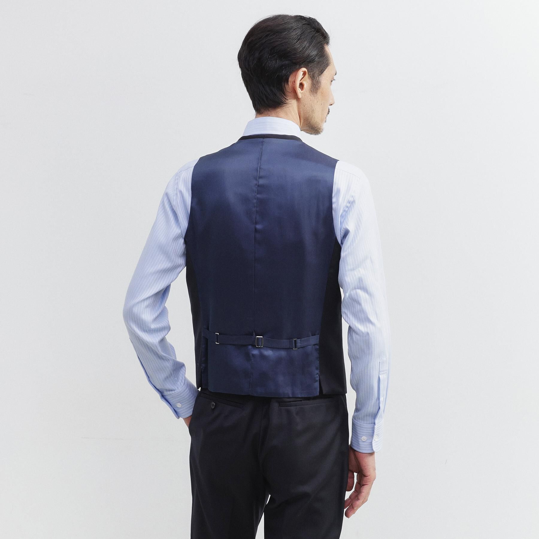 TAKEO KIKUCHI「【冠婚葬祭/3ピース対応】サージ ベスト」|スーツ|