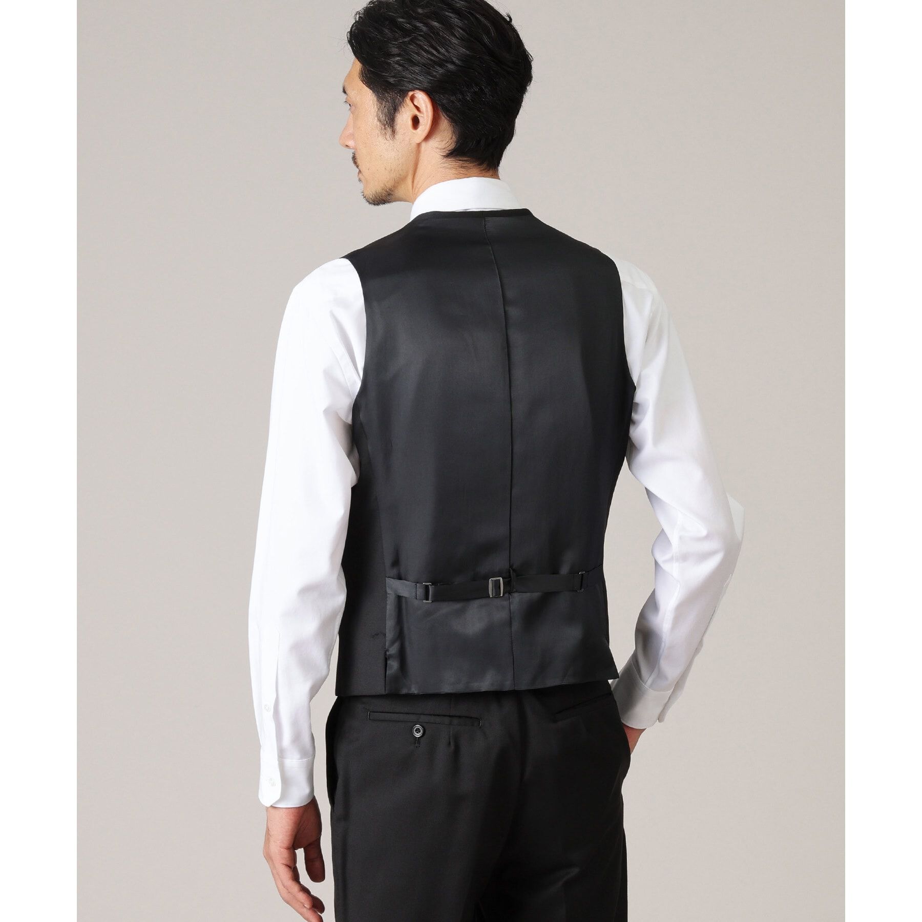 TAKEO KIKUCHI「【冠婚葬祭/3ピース対応】サージ ベスト」|スーツ|