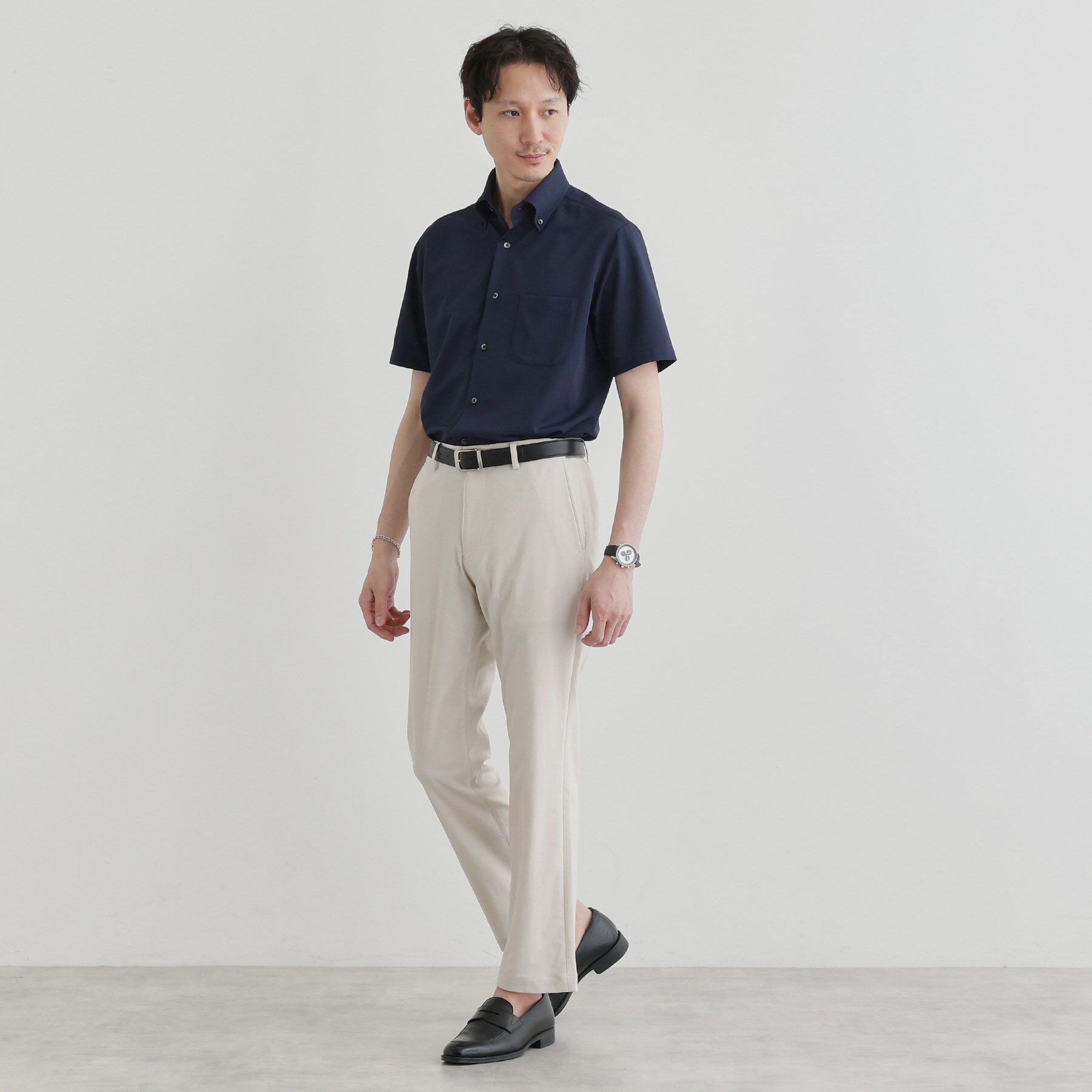 TAKEO KIKUCHI「サイドゴアウエスト ストレートパンツ」|その他|