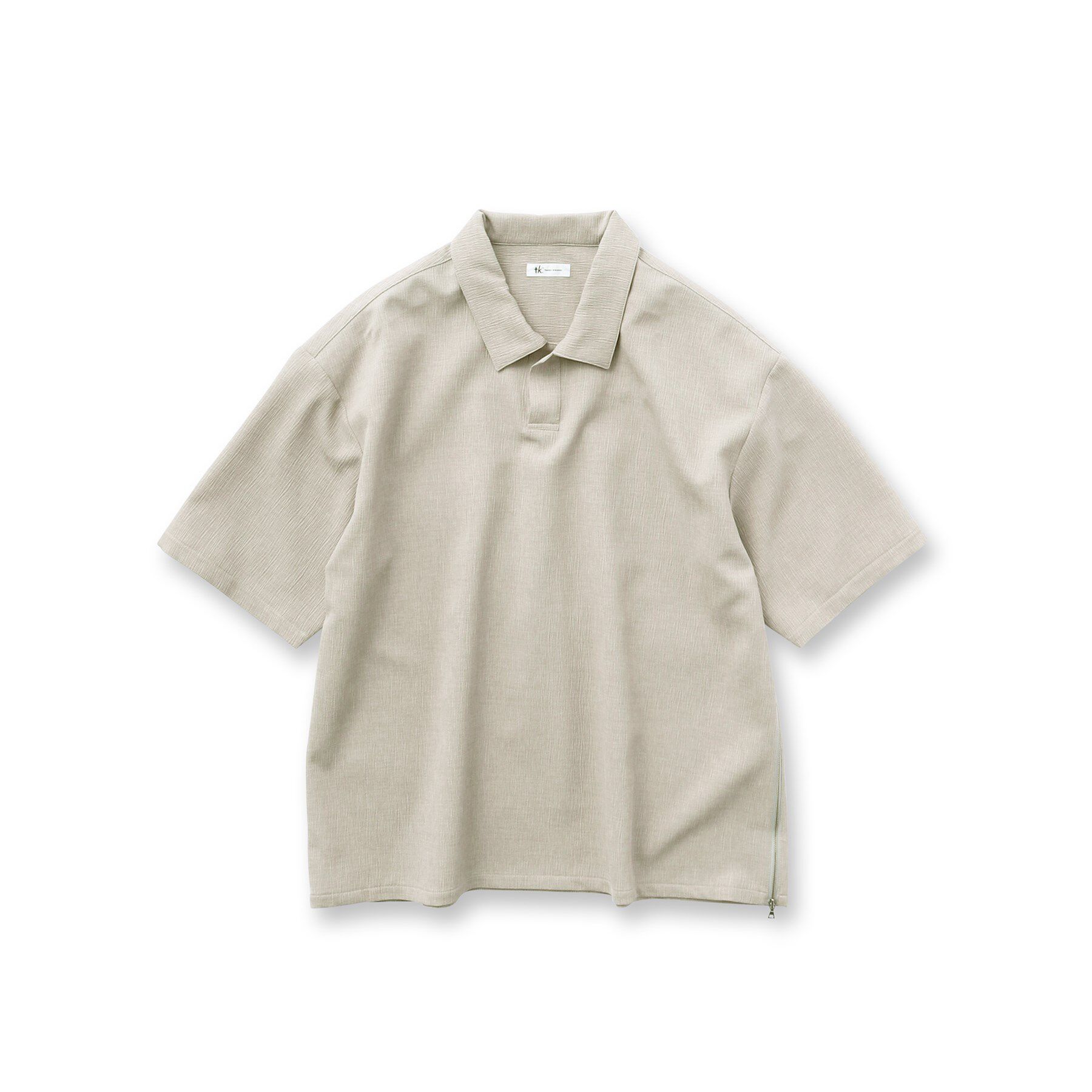 tk.TAKEO KIKUCHI「【セットアップ対応】テッククレープスキッパーシャツ」|シャツ・ブラウス|