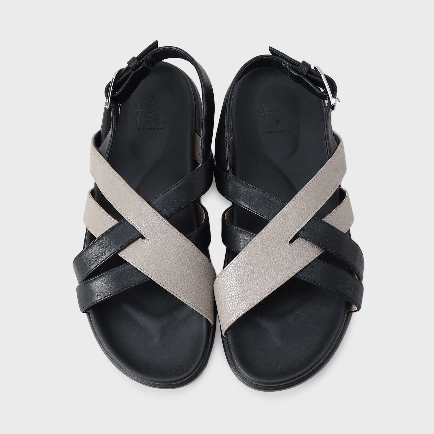 tk.TAKEO KIKUCHI「クロスコンビサンダル」|サンダル|