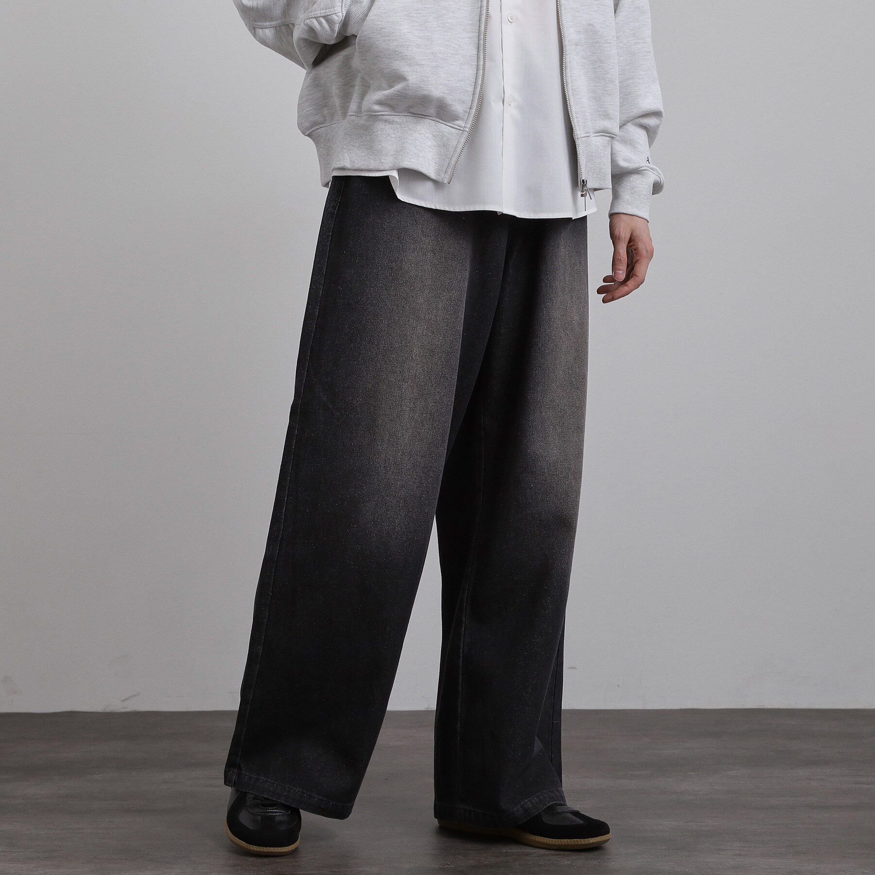 tk.TAKEO KIKUCHI「スーパーワイドバギーデニムパンツ」|デニム|