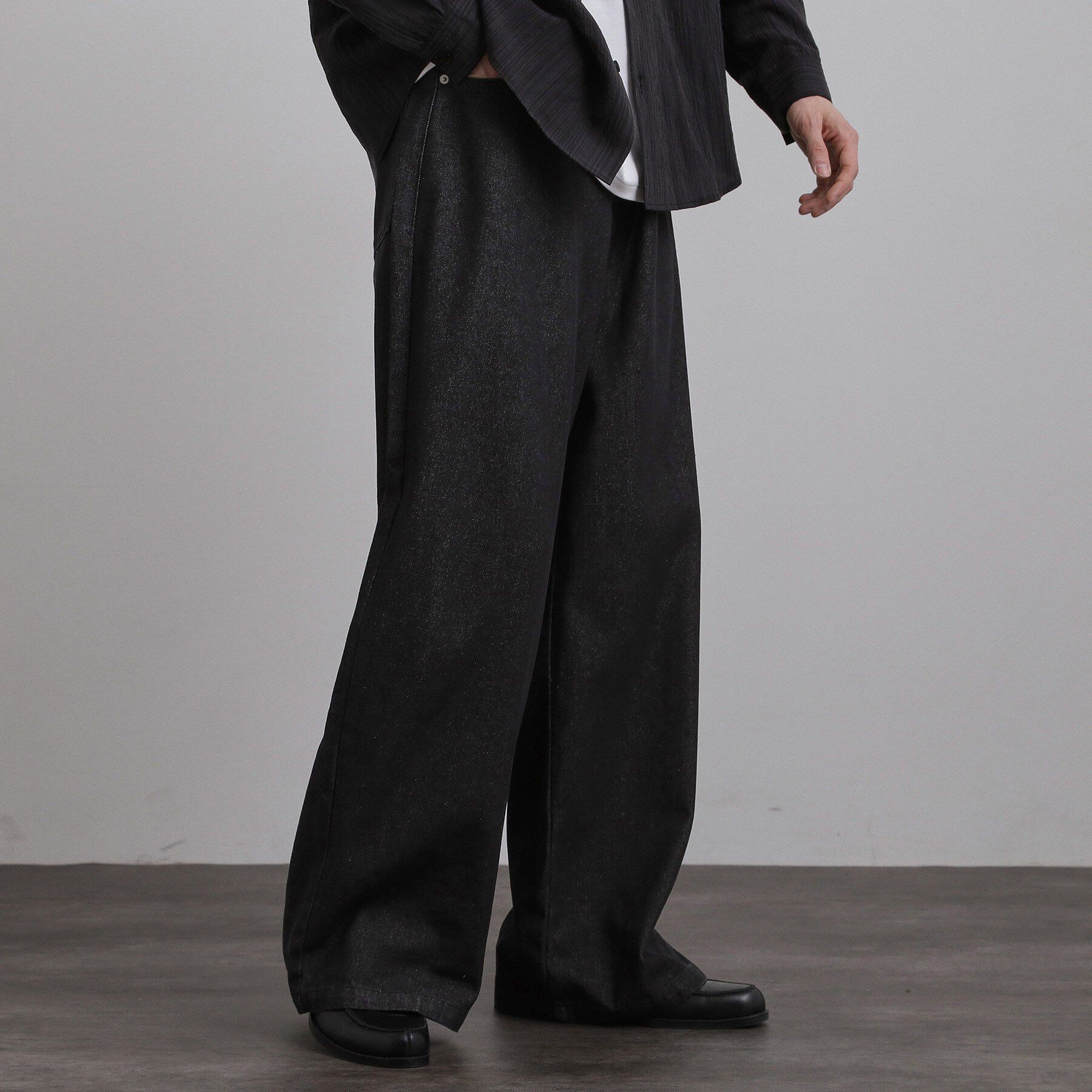 tk.TAKEO KIKUCHI「スーパーワイドバギーデニムパンツ」|デニム|