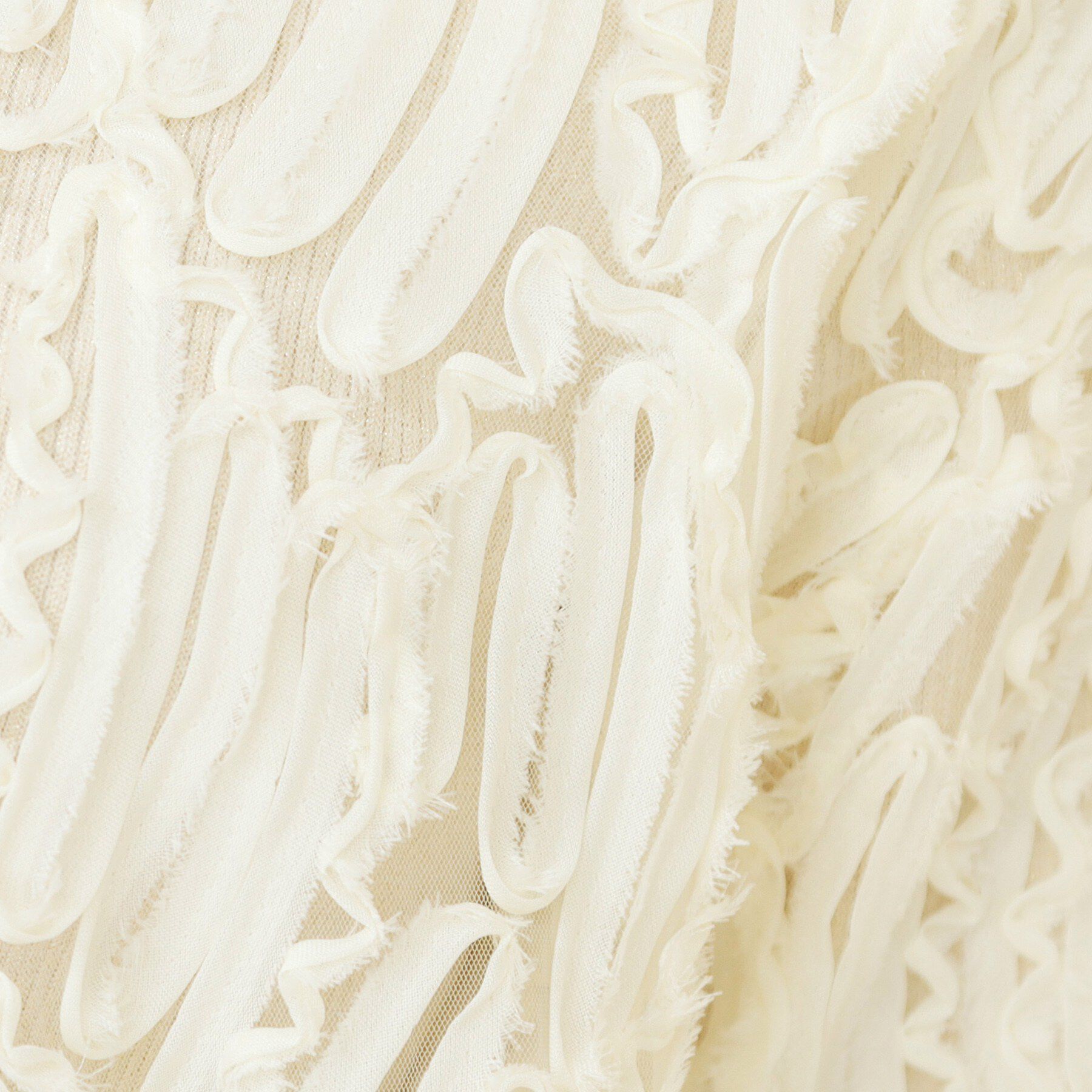 index「シアー幾何刺繍カーディガン【洗濯機OK】」|カーディガン|