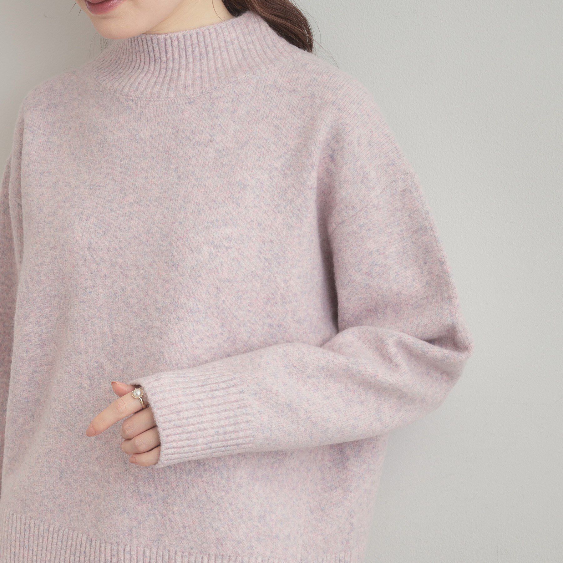 Couture broach「【5色展開】やわらかヤクライクニット」|ニット・セーター|