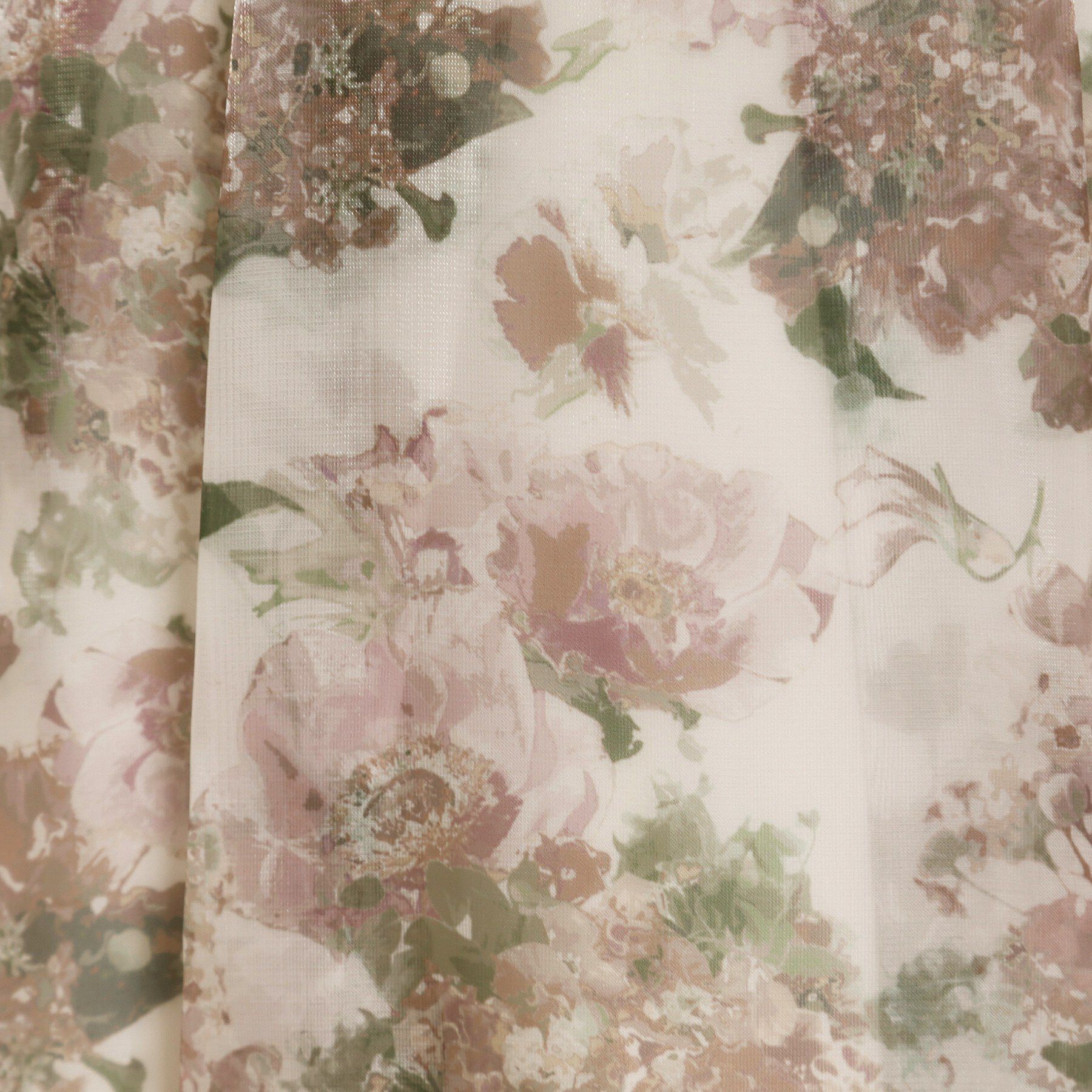 Couture broach「【洗える・通勤】Springオーガンフルールスカート」|スカート|