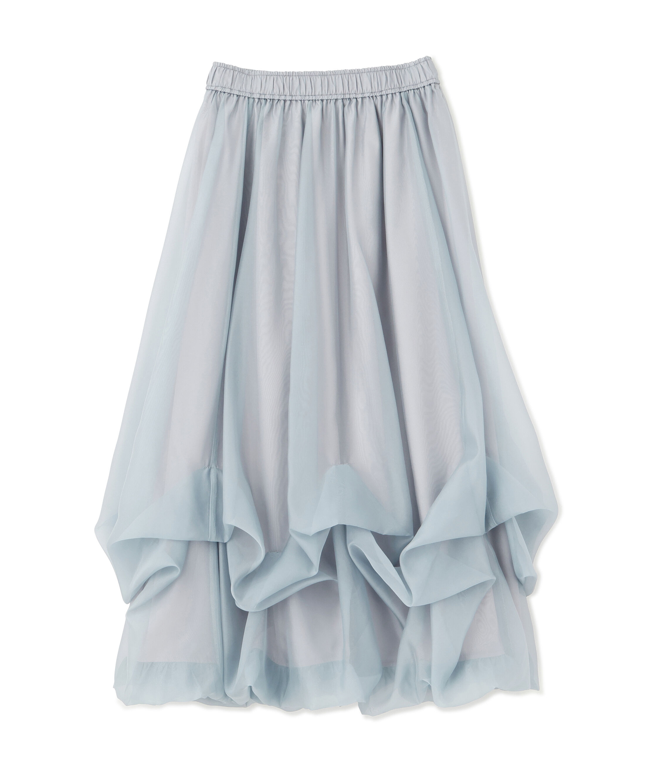  「シアータックバルーンスカート」|スカート|ブルー