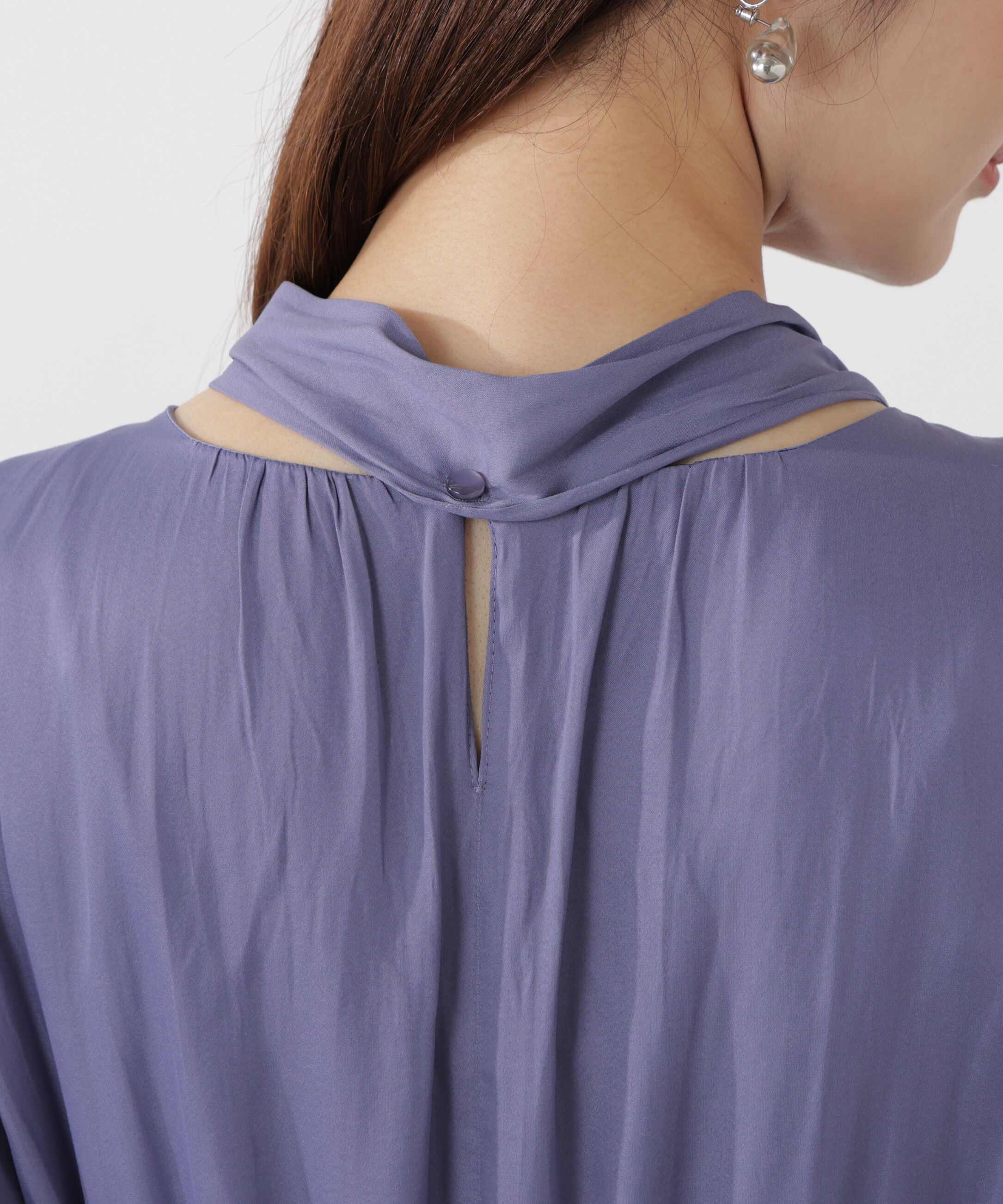 PROPORTION BODY DRESSING「タイ付きギャザーワンピース」|ワンピース|