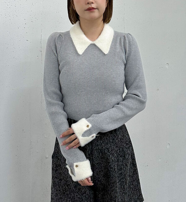 archives「フェザーカラークラシカルリブニット／」|ニット・セーター|