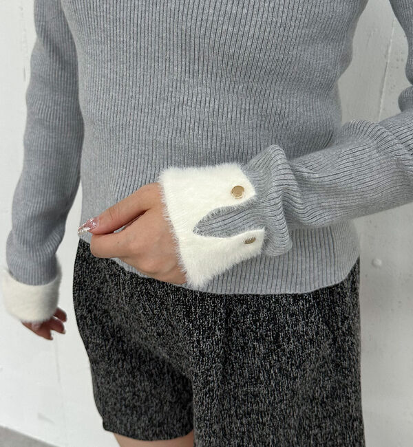 archives「フェザーカラークラシカルリブニット／」|ニット・セーター|