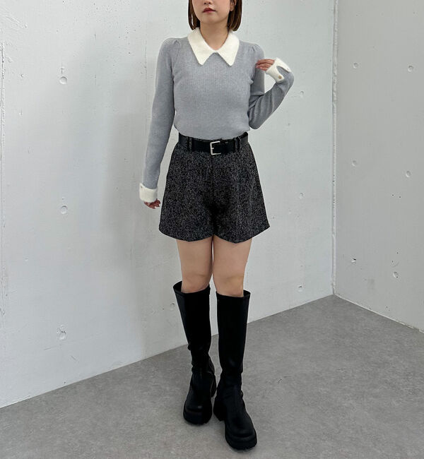 archives「フェザーカラークラシカルリブニット／」|ニット・セーター|