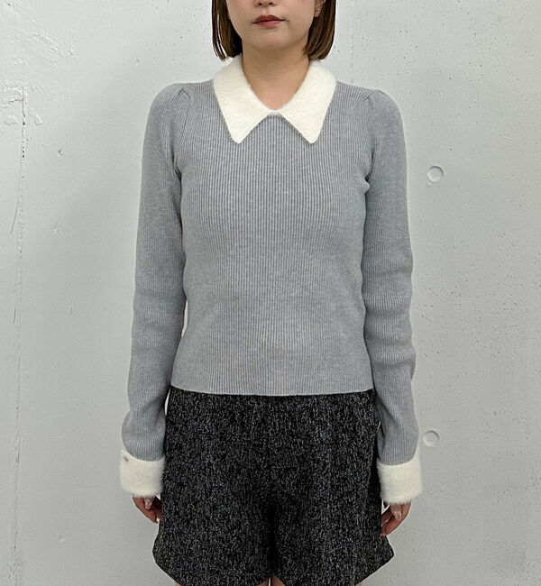 archives「フェザーカラークラシカルリブニット／」|ニット・セーター|