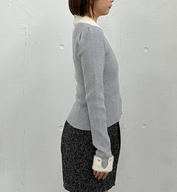 archives「フェザーカラークラシカルリブニット／」|ニット・セーター|