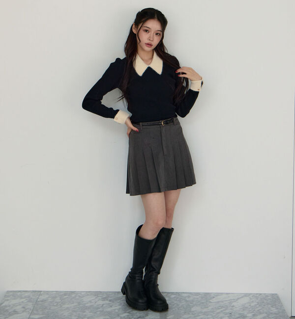 archives「フェザーカラークラシカルリブニット／」|ニット・セーター|