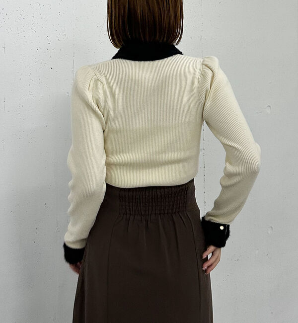 archives「フェザーカラークラシカルリブニット／」|ニット・セーター|