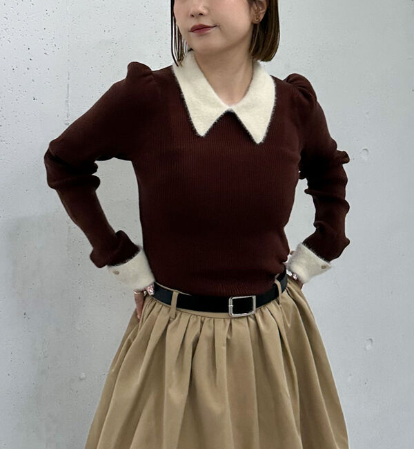 archives「フェザーカラークラシカルリブニット／」|ニット・セーター|