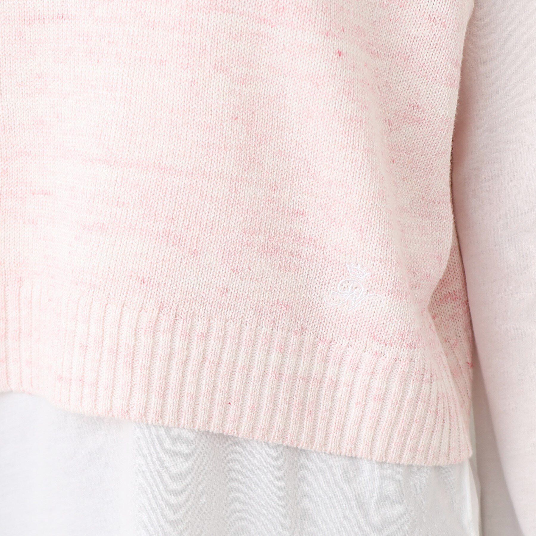 Dessin「【洗える】リネンニットキャミソール」|ベスト・ジレ|