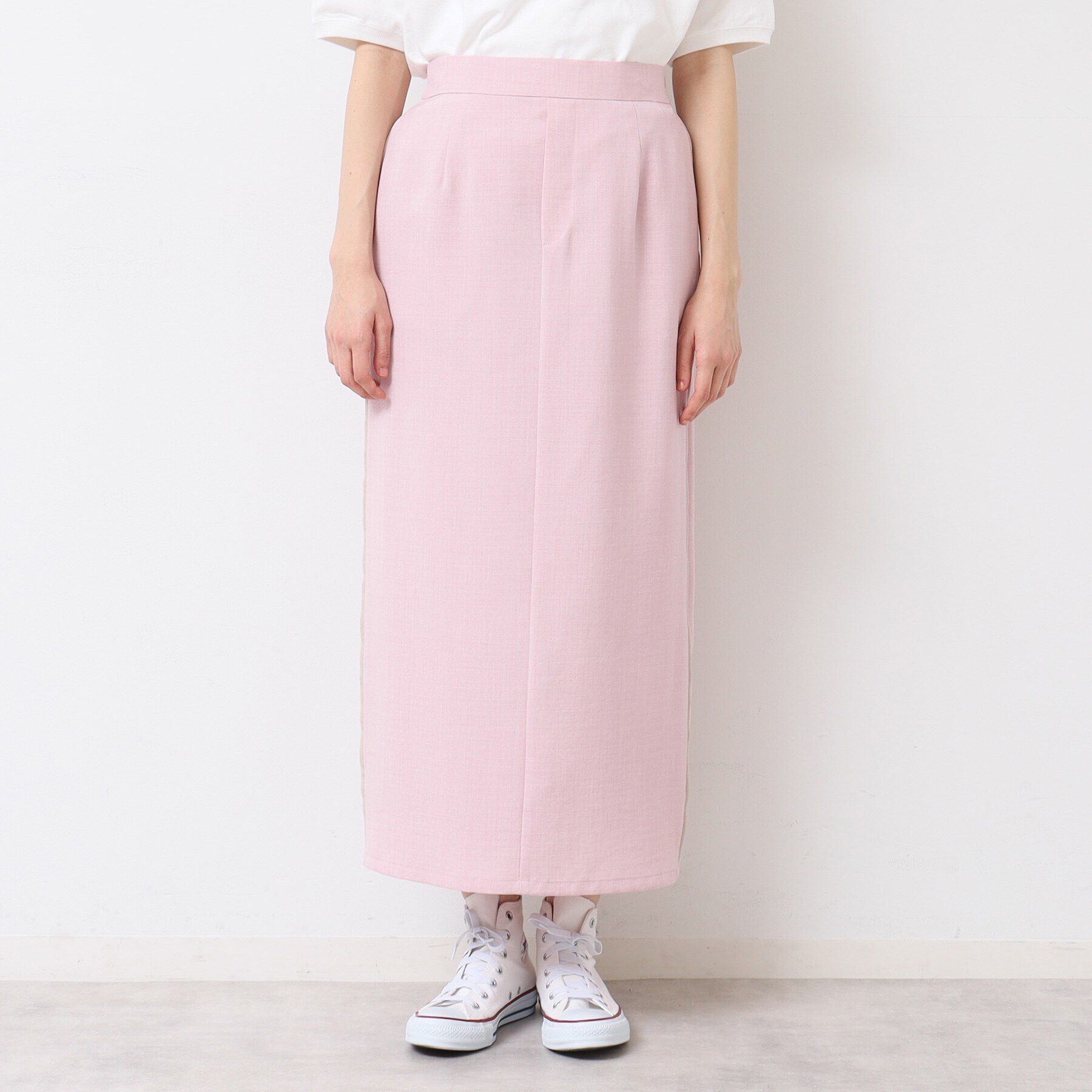 Dessin「【セットアップ可能・洗える】配色ラインストレートスカート（S～L）」|スカート|