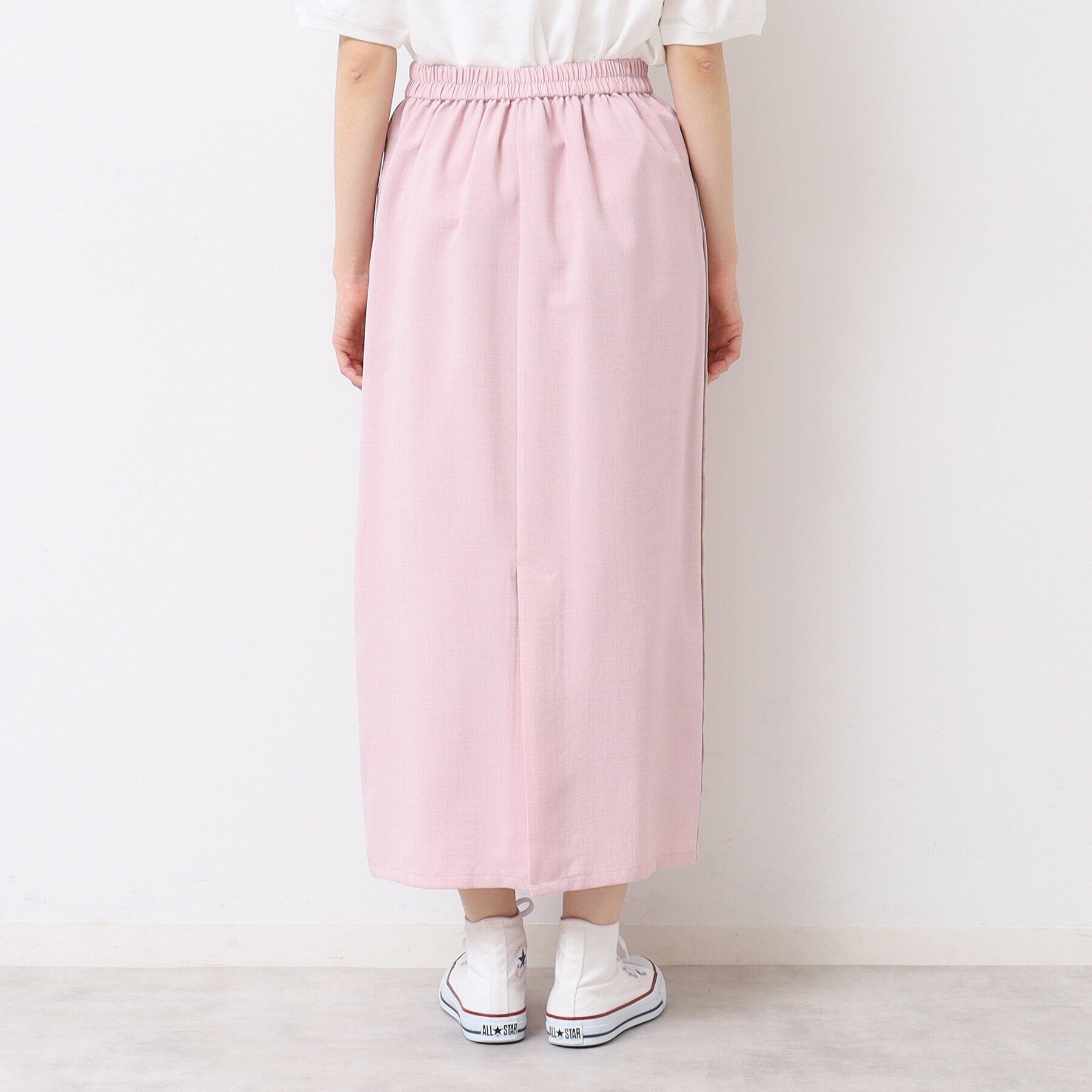 Dessin「【セットアップ可能・洗える】配色ラインストレートスカート（S～L）」|スカート|