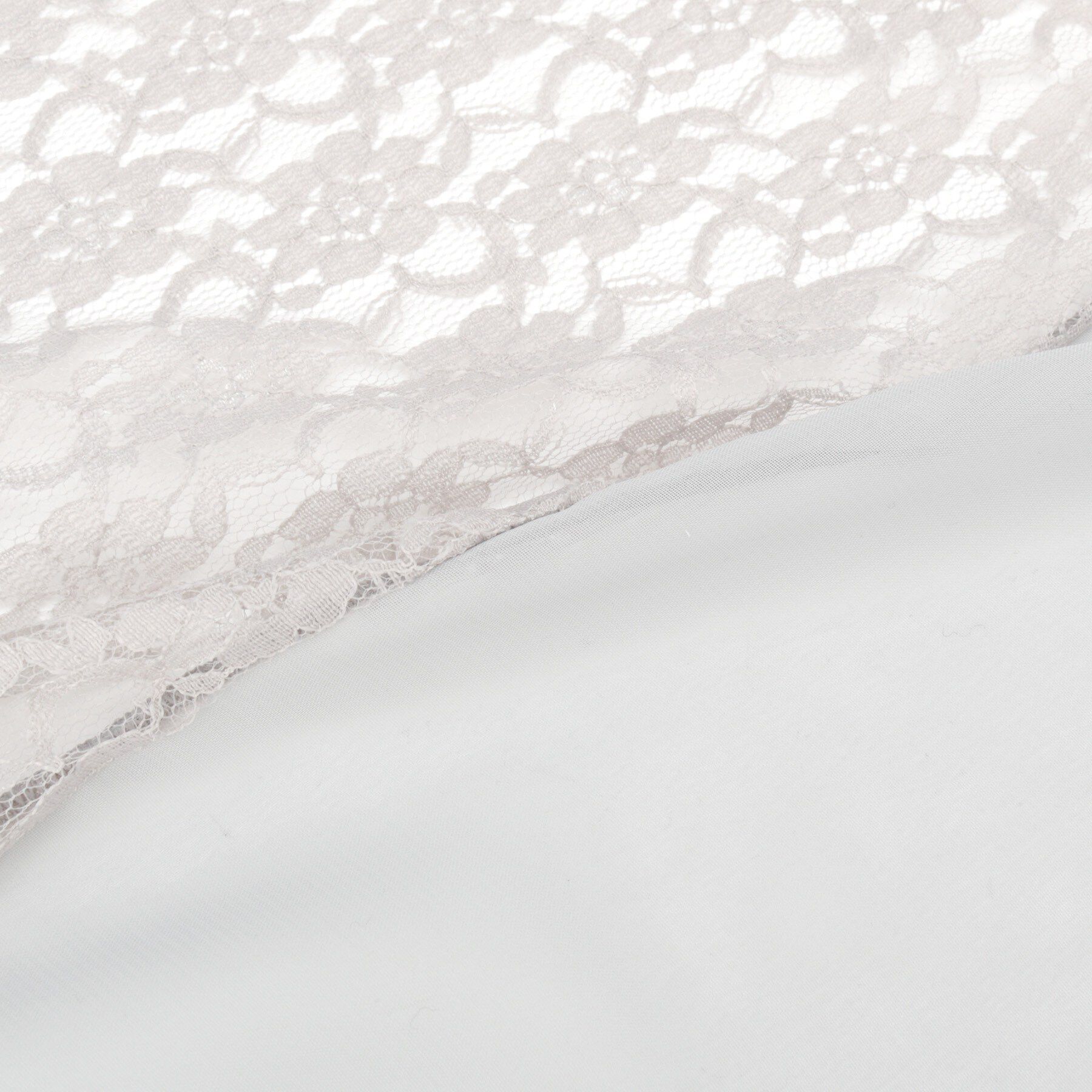 ITS&rsquo;DEMO「【手洗い可】レースシフォンストール」|ストール|