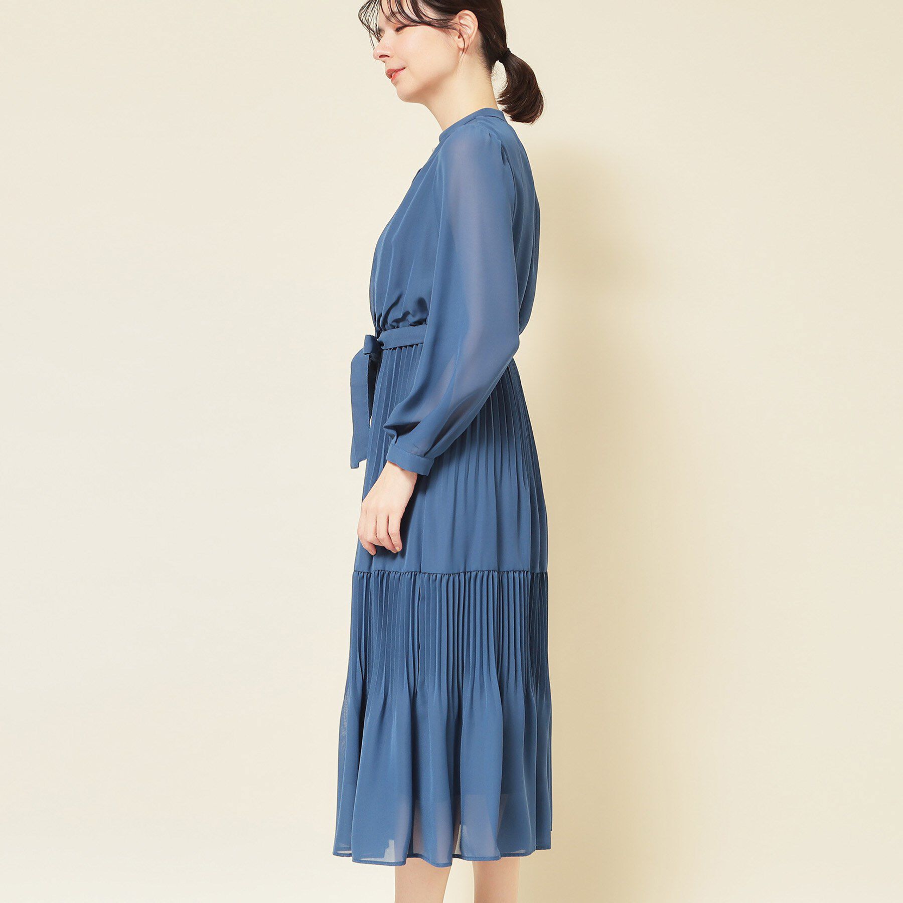 SunaUna「【S～Lサイズ／セレモニーにも】プリーツワンピース」|ワンピース|