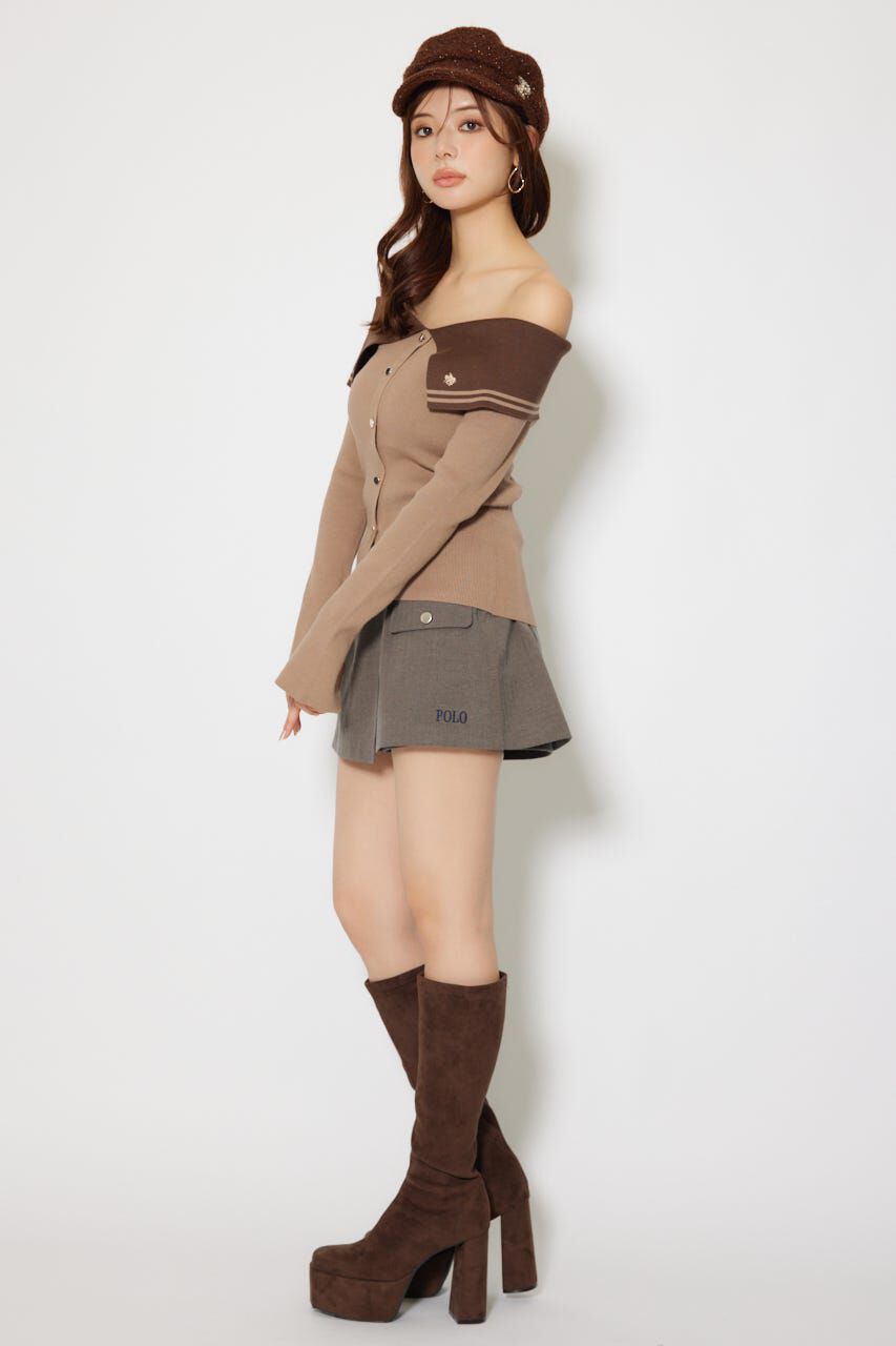 rienda「バイカラーニットトップス」|ニット・セーター|